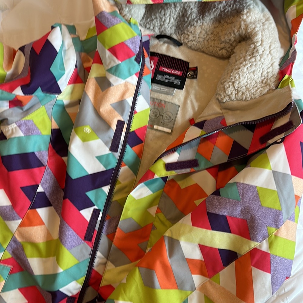 686 youth girls thermal snow jacket